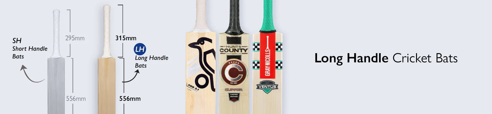 Long Handle Cricket Bats