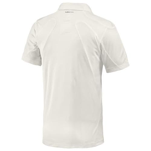 Adidas Short Sleeve Junior Cricket Shirt Back