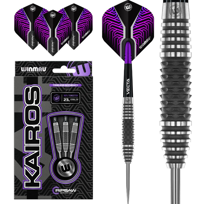 Winmau Kairos 90% Tungsten Steel Tip Darts