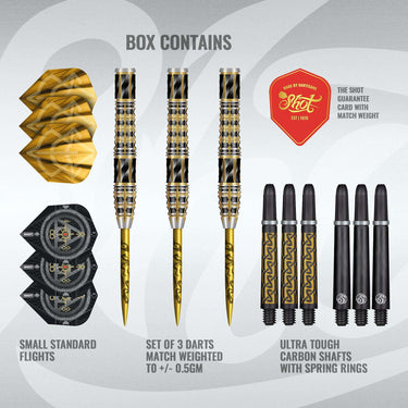 Shot Alchemy Auro 95% Tungsten Steel Tip Dart Set
