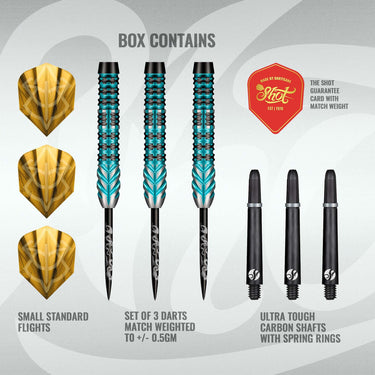 Shot Alchemy Volta 90% Tungsten Steel Tip Dart Set