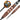 Shot Badlands Rustin 90% Tungsten Steel Tip Dart Set