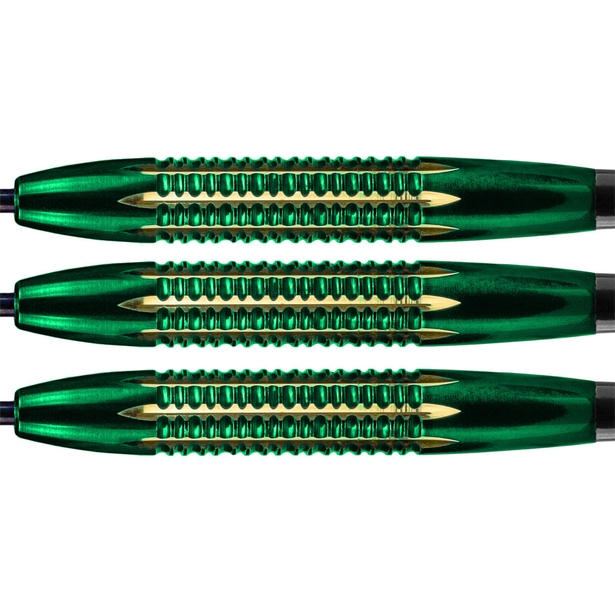 Shell Ricky Liddle Bull's Ricky Evans Shell Coated Brass Green Darts – CricketDirect