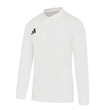 Adidas Incurza Elite Long Sleeve Polo Cricket Shirt