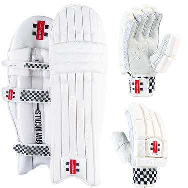 Gray-Nicolls Classic Select Cricket Batting Gloves & Pads Bundle