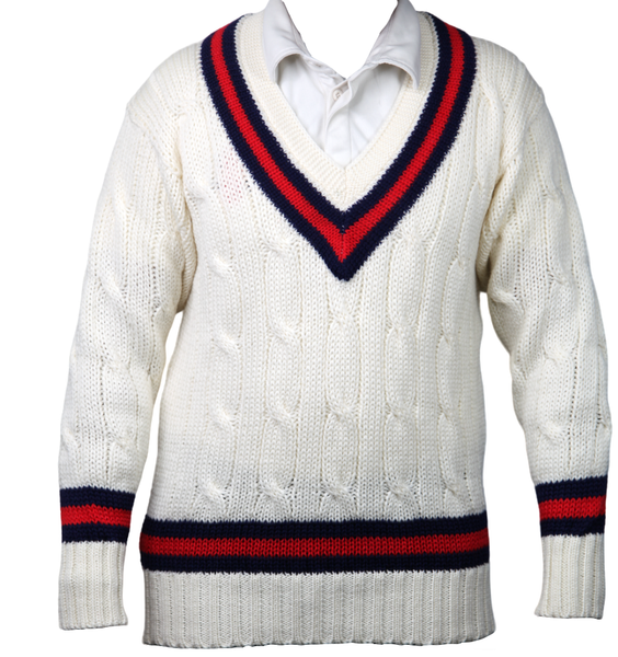 Pure Wool Long Sleeve Cricket Sweater – CricketDirect