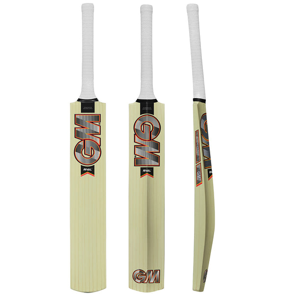 Kit De Cricket Gunn & Moore Rival – Batte En Bois Taille 4, Gants, Balle, Souches Et Bélière – Sac De Transport – Pour Juniors De 144-150 Cm
