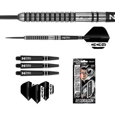 Red Dragon Gian Van Veen Steel Tip Darts