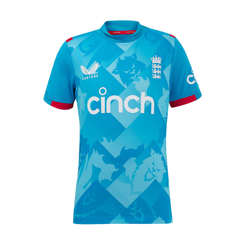 ECB ODI Replica Short Sleeve Junior Shirt - 2024