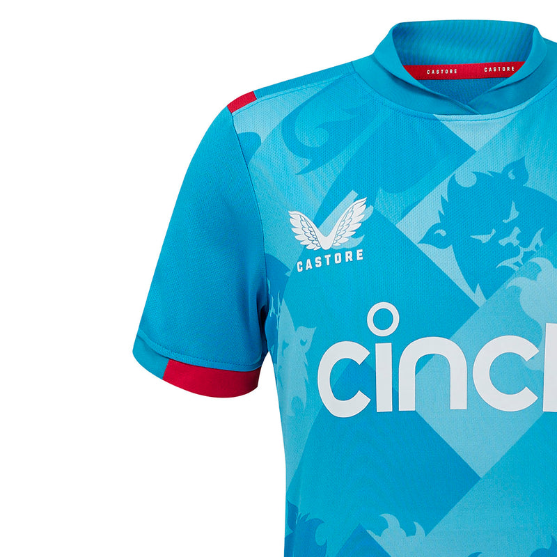 ECB ODI Replica Short Sleeve Junior Shirt - 2024