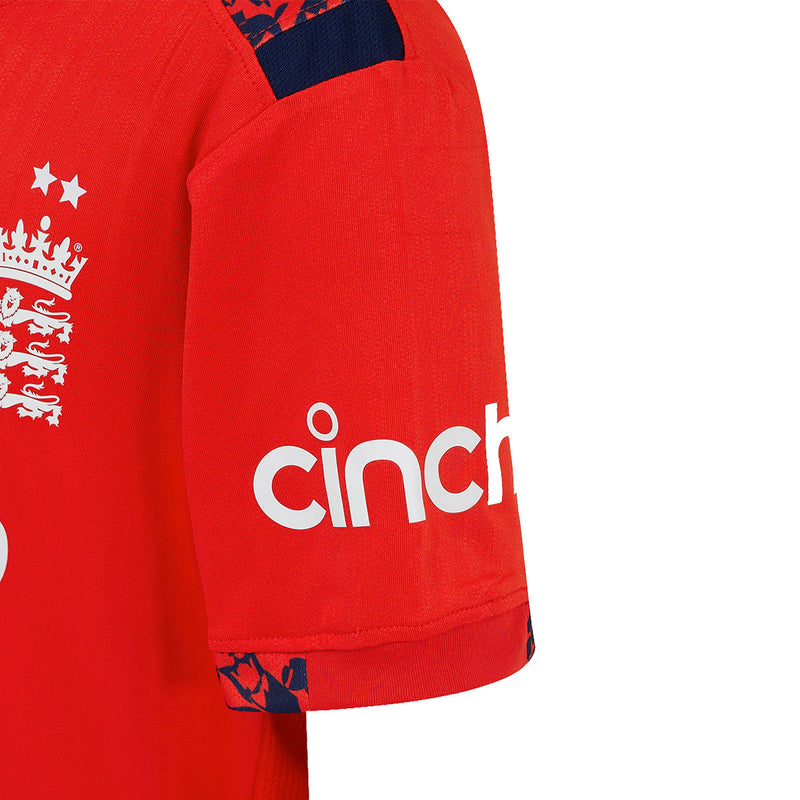 ECB T20 Replica Short Sleeve Junior Shirt - World Cup