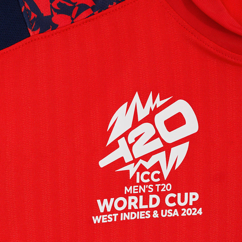 ECB T20 World Cup Edition Replica Short Sleeve Shirt - 2024