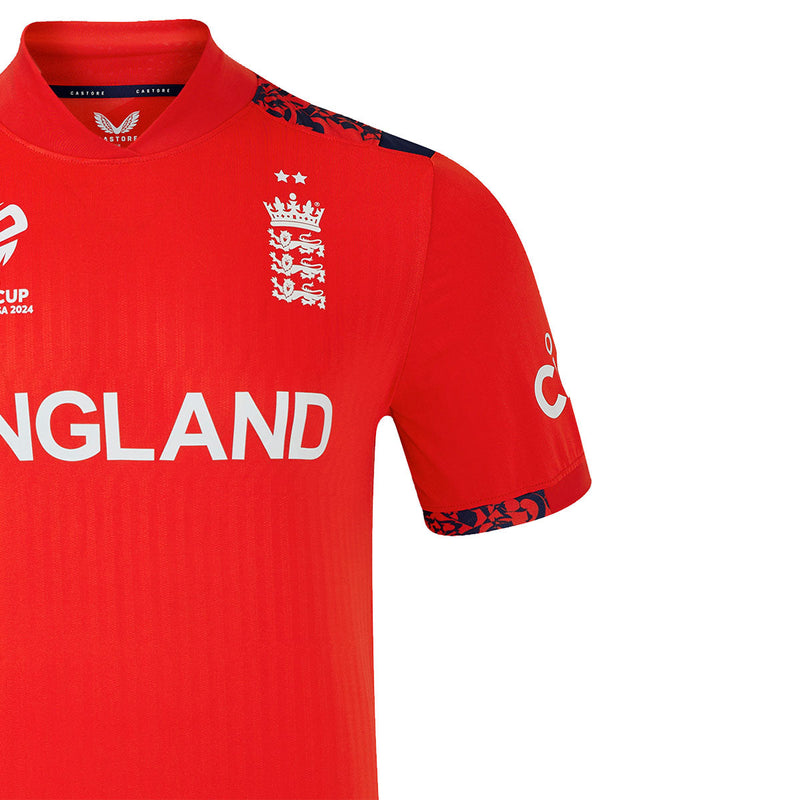 ECB T20 World Cup Edition Replica Short Sleeve Shirt - 2024