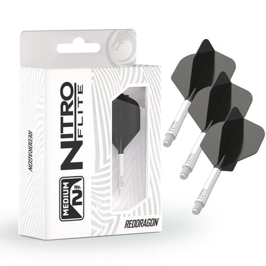 Red Dragon Nitro Flite - Integrated Medium Flight and Shaft