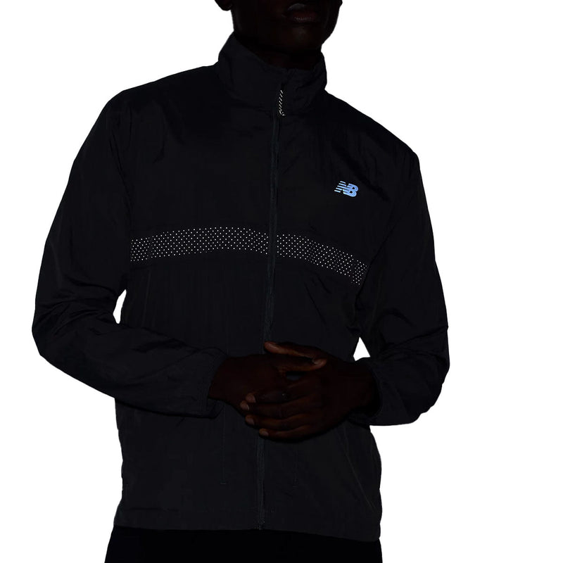 New Balance Athletics Reflective Packable Mens Jacket