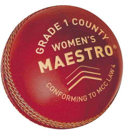 Gunn & Moore Maestro Cricket Ball  Red