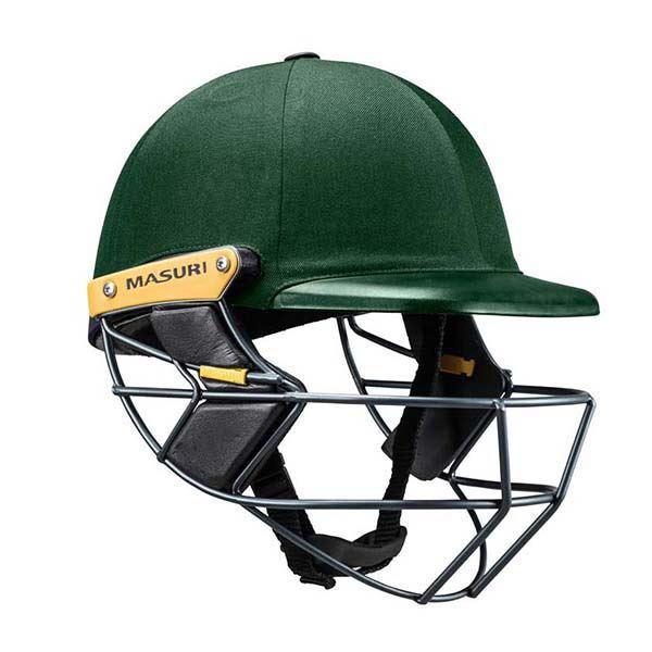 Masuri C-Line Plus Steel Junior Cricket Helmet Green