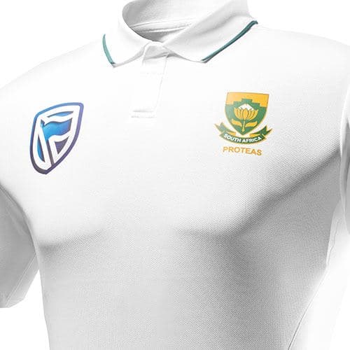 South Africa Test Polo Cricket Shirt