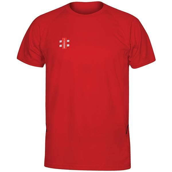 Gray-Nicolls Matrix Short Sleeve Tee Shirt Red