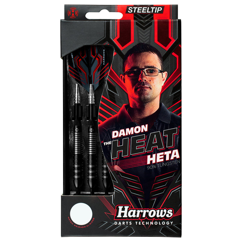 Harrows Damon Heta 90% Steel Tip Darts