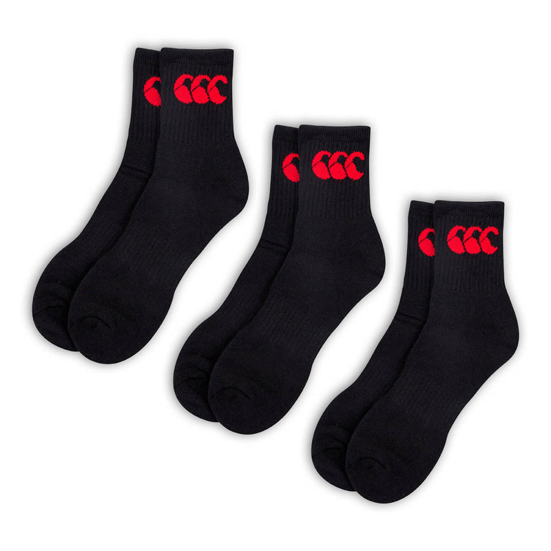 Canterbury Crew Socks (3 Pack)