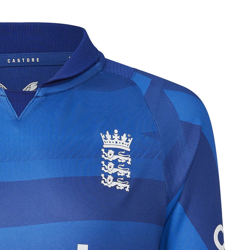 ECB ODI Replica Short Sleeve Junior Shirt - 2023