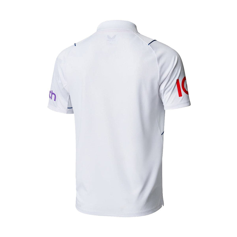 ECB Test Replica Polo Short Sleeve Junior Shirt