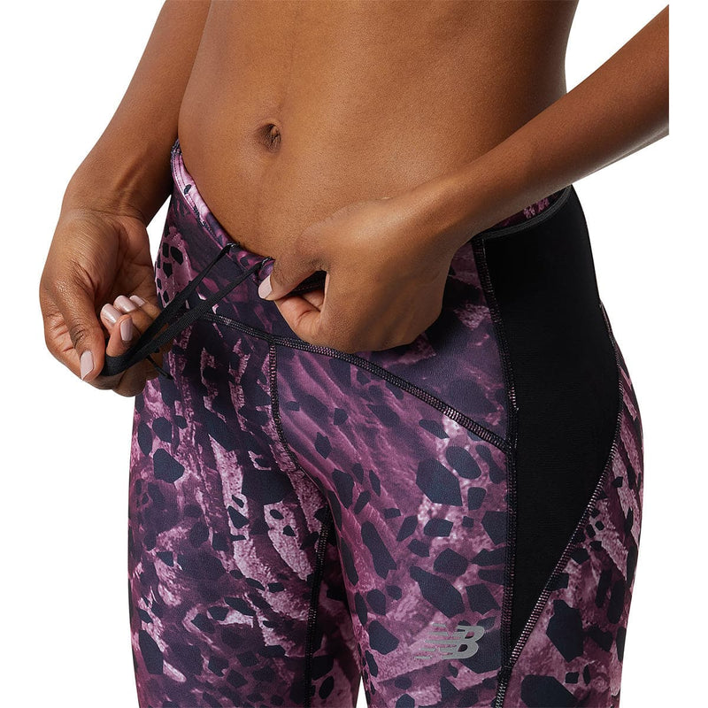 New Balance Printed Impact Womens Running Tight